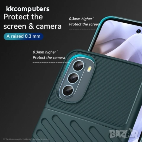 Motorola Moto G31 / G41 Удароустойчив Twill Texture Калъф и Протектор, снимка 12 - Калъфи, кейсове - 51419523
