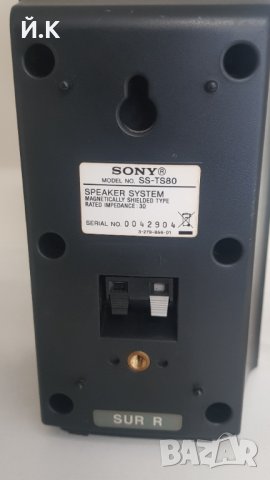 Оригинален говорител, колона  Sony SS-TS80, снимка 4 - Тонколони - 39458059