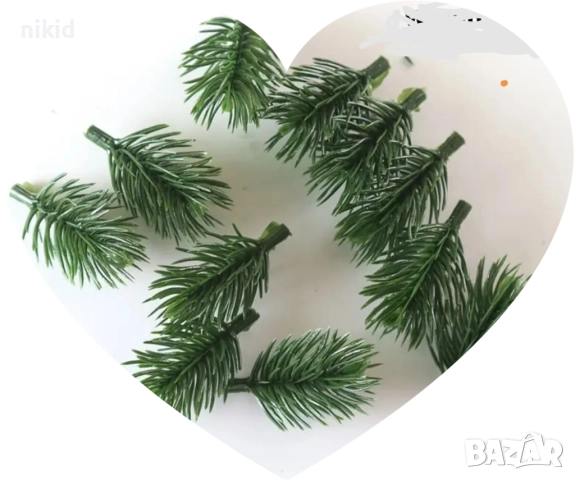 Елхови Борови клонки клони клончета изкуствени за декорация и украса, снимка 6 - Други - 28036512