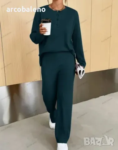 Дамски ежедневен комплект от две части, 4цвята , снимка 2 - Комплекти - 48871628