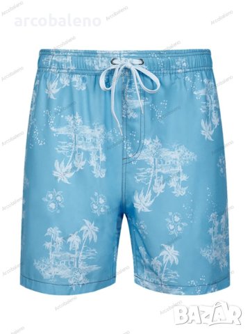 Мъжки летни ваканционни шорти Wonderland floral print, 5цвята, снимка 10 - Къси панталони - 41026172