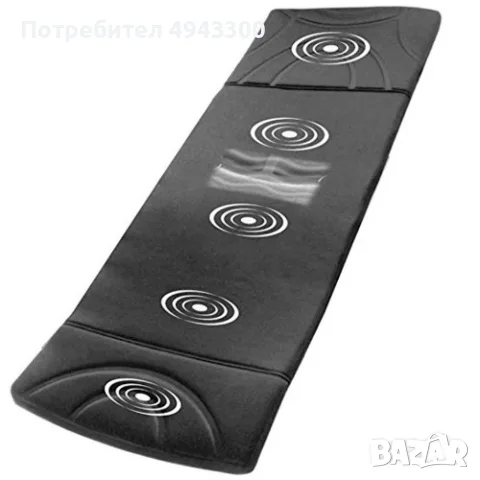 Масажен дюшек с 5 мотора – за цялостен масаж на тялото TV89B, снимка 2 - Масажори - 56045929
