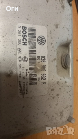 Компютър за Фолксваген Поло и Сеат Ибиза 1.4MPI 030 906 032 H / 0 261 206 002, снимка 2 - Части - 51799525