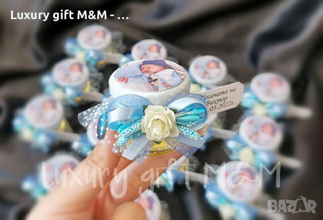 Подаръци за гости - бурканче с мед или свещ със СНИМКА, снимка 4 - Подаръци за кръщене - 36079400