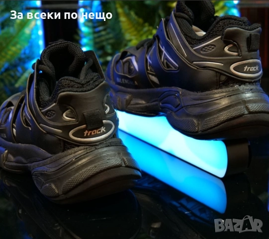 Balenciaga track Унисекс👟Мъжки Черни Маратонки С Кутия👟Дамски Спортни Обувки Баленсиага Код S97, снимка 2 - Маратонки - 52417459