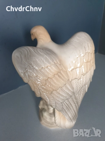 Porcegama Валенсия статуетка 24см/испанска порцеланова фигура на птица-орел, снимка 5 - Статуетки - 52496336