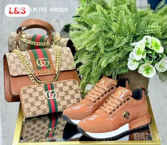 Gucci Дамски Маратонки👟Дамски Спортни Обувки Гучи - Различни Цветове Код SEM-22, снимка 4 - Маратонки - 55721552