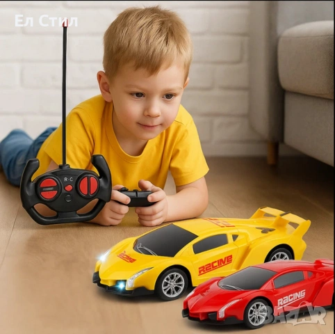 Състезателна кола с дистанционно управление Racing car 1:16, снимка 2 - Коли, камиони, мотори, писти - 53586697