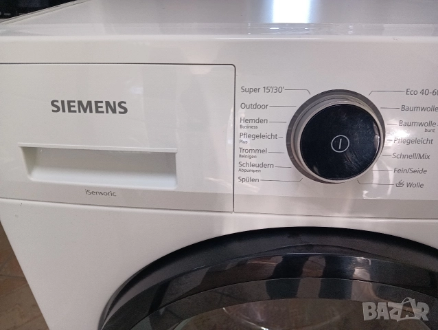 Отлична пералня Сименс Siemens IQ 500 8кг A+++ с две години гаранция!, снимка 3 - Перални - 53001970