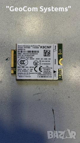 Dell Wireless 5811e 4G/LTE/GPS WWAN модул (K9CNF), снимка 1 - Мрежови адаптери - 41305319