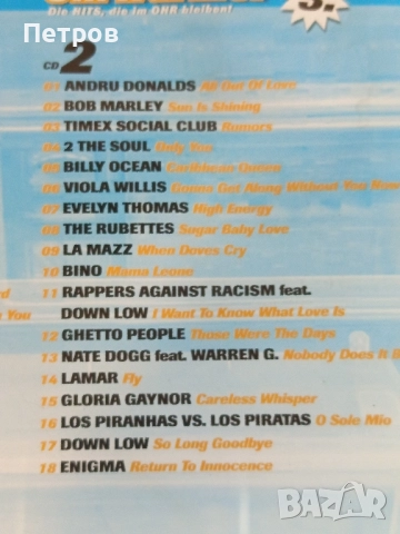 СД-Диск.(Двоен).Хитове от 90', снимка 4 - CD дискове - 52573673