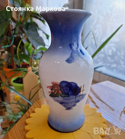 Китайска вазичка-керамика, снимка 3 - Вази - 52389689