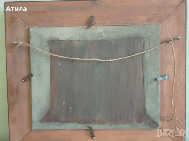 картина 43/37 см 1840 г., снимка 4 - Картини - 48875030