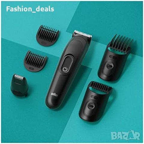 Нов Braun комплект 6 в 1 за оформяне на брада лице/ Мъже Бръснене, снимка 2 - Друга електроника - 41442026