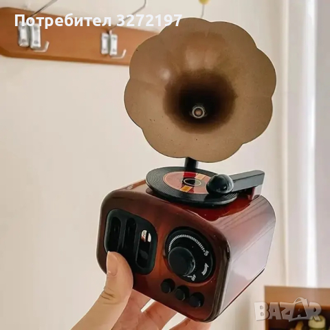 Музикална кутия, ретро фонограф , снимка 9 - Декорация за дома - 44838874