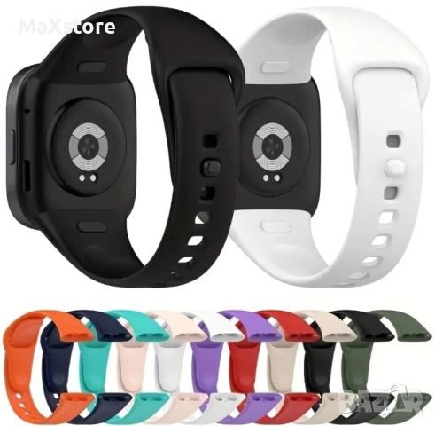 Силиконови каишки верижки за Xiomi redmi watch 3 /watch 3 active, снимка 5 - Каишки за часовници - 51951698