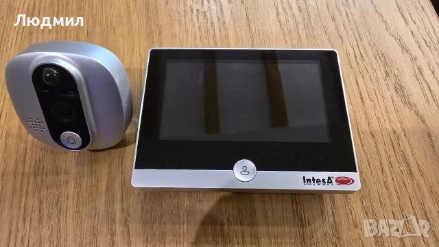 IntesA смарт видео шпионка Wi-Fi, снимка 2 - Друга електроника - 53566737