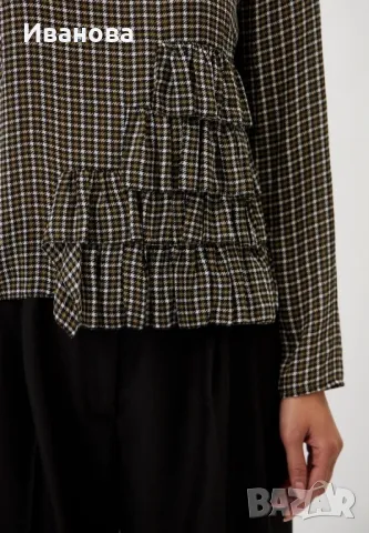 Елегантна дамска блуза PATRIZIA PEPE, снимка 3 - Блузи с дълъг ръкав и пуловери - 49603322