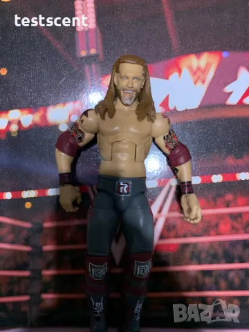 Екшън фигура WWE Edge Острието Adam Copeland Rated R Superstar WWE Mattel Elite играчка figure, снимка 17 - Колекции - 48928589