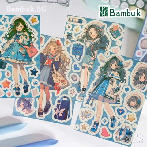 Стикери "Azure", снимка 6 - Ученически пособия, канцеларски материали - 52617938