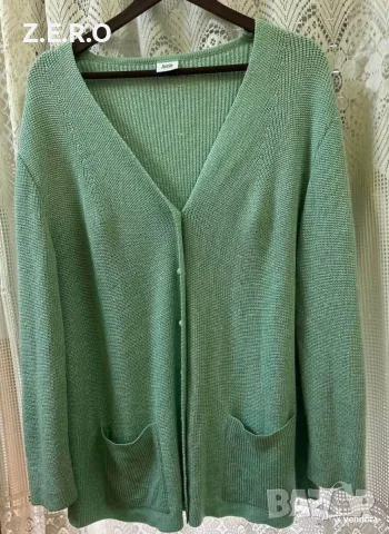 Макси немска блуза жилетка, зелена, XL-XXL, снимка 2 - Блузи с дълъг ръкав и пуловери - 56118318