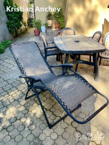 Стол шезлонг, снимка 1