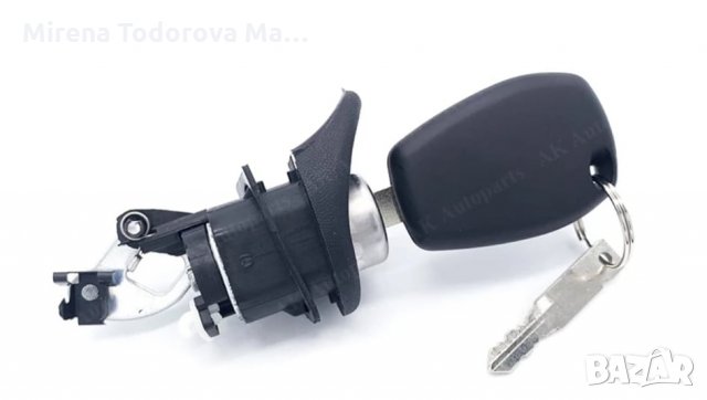 За брава на багажник RENAULT DACIA LOGAN SANDERO с два ключа, снимка 2 - Части - 33953189