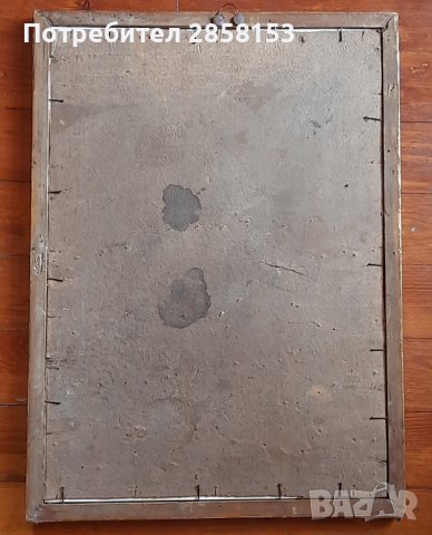 Картина на  проф.Илия Петров, Ибрахим паша джамия, снимка 2 - Антикварни и старинни предмети - 40997915