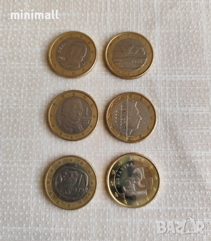 Колекционерски монети 1 € и 2 €, снимка 5 - Нумизматика и бонистика - 53776794