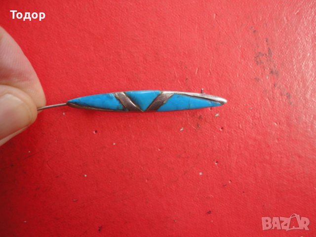 Страхотна сребърна брошка 925, снимка 5 - Други - 41654784