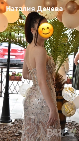 Елегантна бална рокля , снимка 4 - Рокли - 52916257