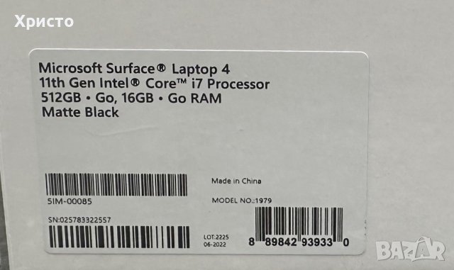 НОВ!!! Лаптоп Ultrabook Microsoft Surface 4, снимка 7 - Лаптопи за работа - 40777533