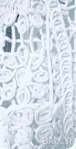 Елегантен Бял Crochet Елек от Drôle de Copine Paris, снимка 15 - Корсети, бюстиета, топове - 53740004