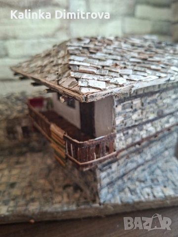 Макет на къща в Боженци-изцяло ръчна изработка., снимка 15 - Декорация за дома - 53783868