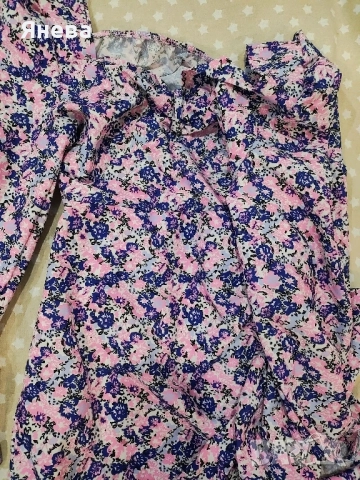 Дамска цветна рокличка , снимка 5 - Рокли - 51533659