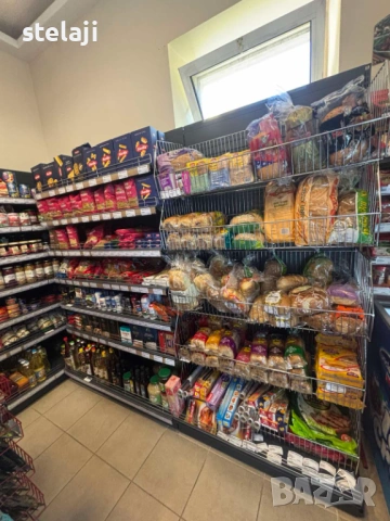 Търговско оборудване за магазини - метални стелажи, кошници, колички, снимка 15 - Стелажи и щандове - 47048095