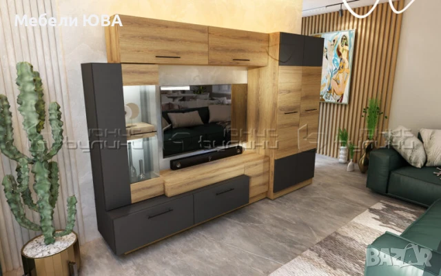 Секция Forte с LED осветление, снимка 3 - Секции и витрини - 51176596