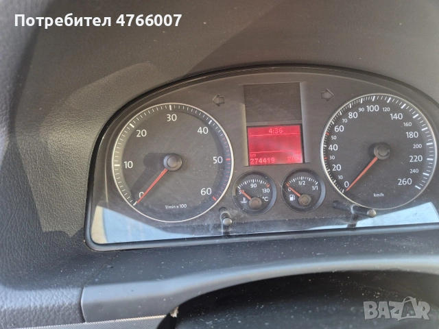 VW Touaran 2.0, 140 к.с., снимка 7 - Автомобили и джипове - 53857387