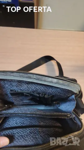 Petek 1855 Мъжки Портфейл Естествена Кожа с Чанта Petek, снимка 8 - Портфейли, портмонета - 48431191