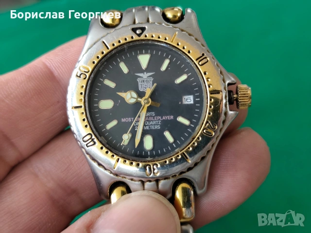 Кварцов часовник Elgin fk-376-a usa, снимка 2 - Мъжки - 53858065