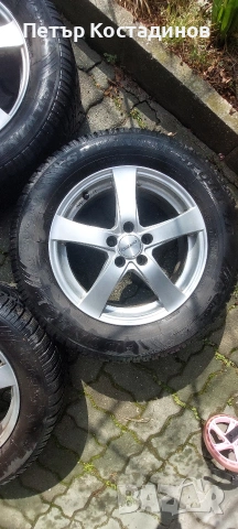 Алуминиеви джанти Dezent 16” 5x100, снимка 4 - Гуми и джанти - 53159413