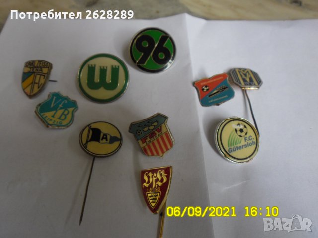 футболни значки, снимка 9 - Футбол - 28397339