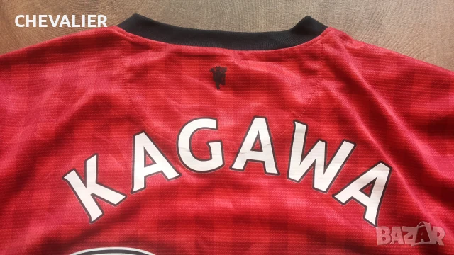 NIKE MANCHESTER UNITED KAGAWA Football T-Shirt Размер S оригинална футболна тениска 27-67, снимка 5 - Тениски - 50648091