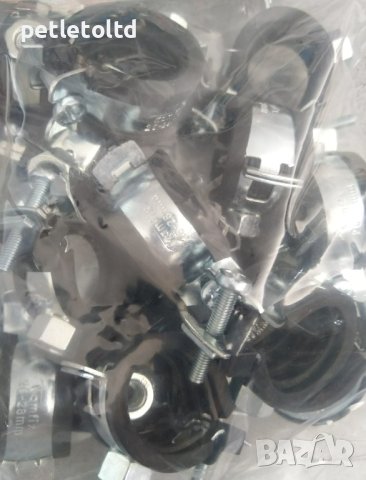 Скоби с гайка за укрепване на тръби , снимка 2 - ВИК - 41405534