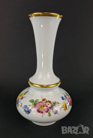 Елегантна порцеланова ваза Edelstein, Германия, снимка 2 - Вази - 52824248