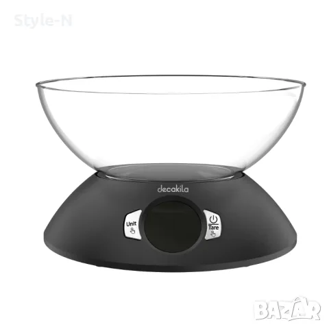 Кухненска везна DECAKILA с купа, LCD, 2 гр - 5 кг 