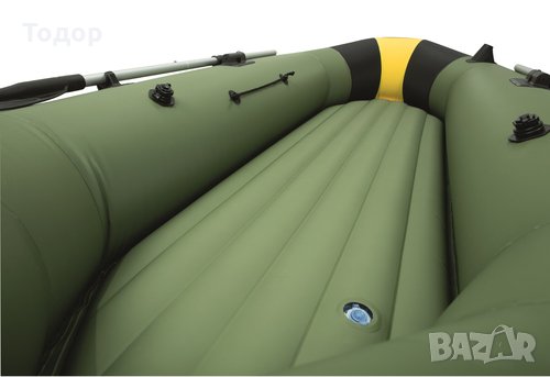 Надуваема лодка 270кг 291x127x46см   S - Hydro-Force Marine Pro Bestway , снимка 15 - Екипировка - 35992451
