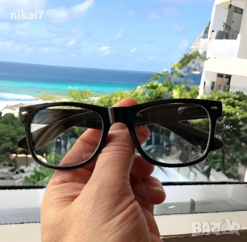 Дамски очила правоъгълни Vintage дизайн стъкла без диоптър защитаUV400, снимка 3 - Слънчеви и диоптрични очила - 27923277