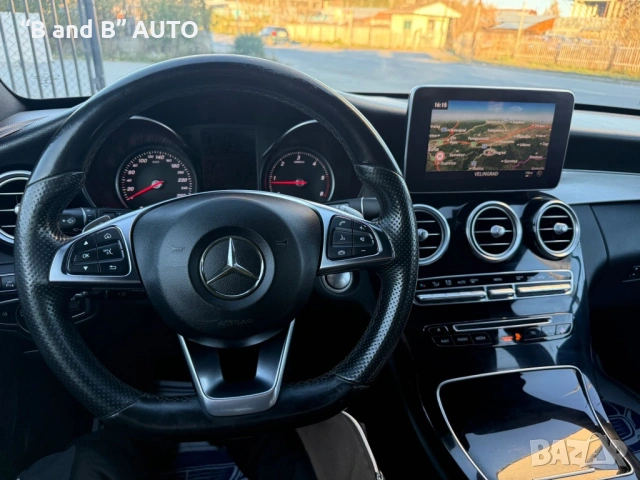 Mercedes-Benz C 250 2.2 Дизел, 2017 г.,204 к.с., AMG, 4x4, снимка 10 - Автомобили и джипове - 53052914
