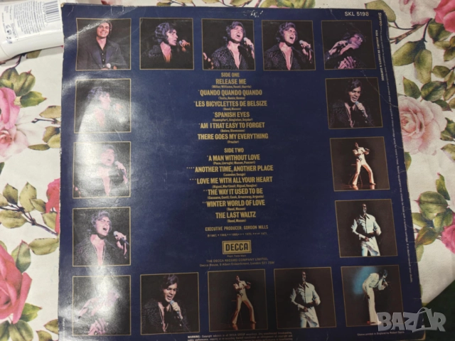 ENGELBERT HUMPERDINCK-His Greatest Hits, английско издание, снимка 3 - Грамофонни плочи - 52306696